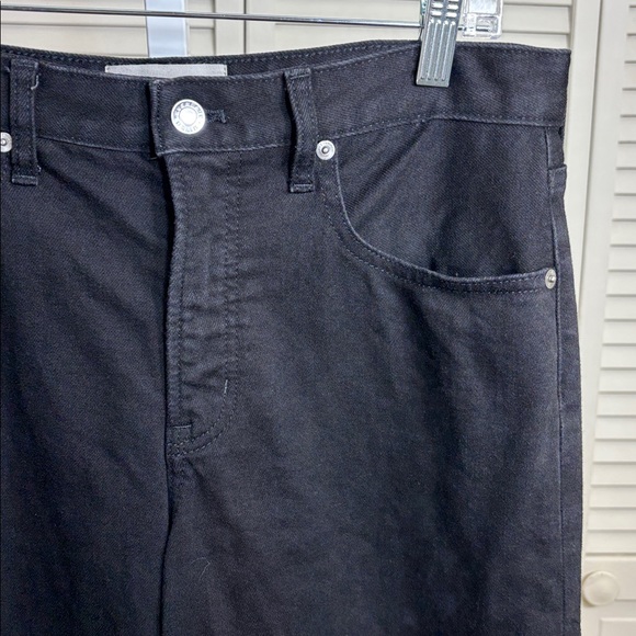 Everlane Black Wide Leg Mid Way Jeans Size 27 Regular - Picture 9 of 15